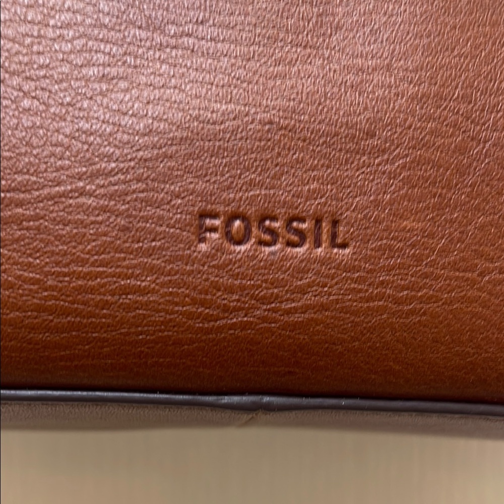 Fossil Jacqueline Brown Leather satchel - Picture 2 of 10